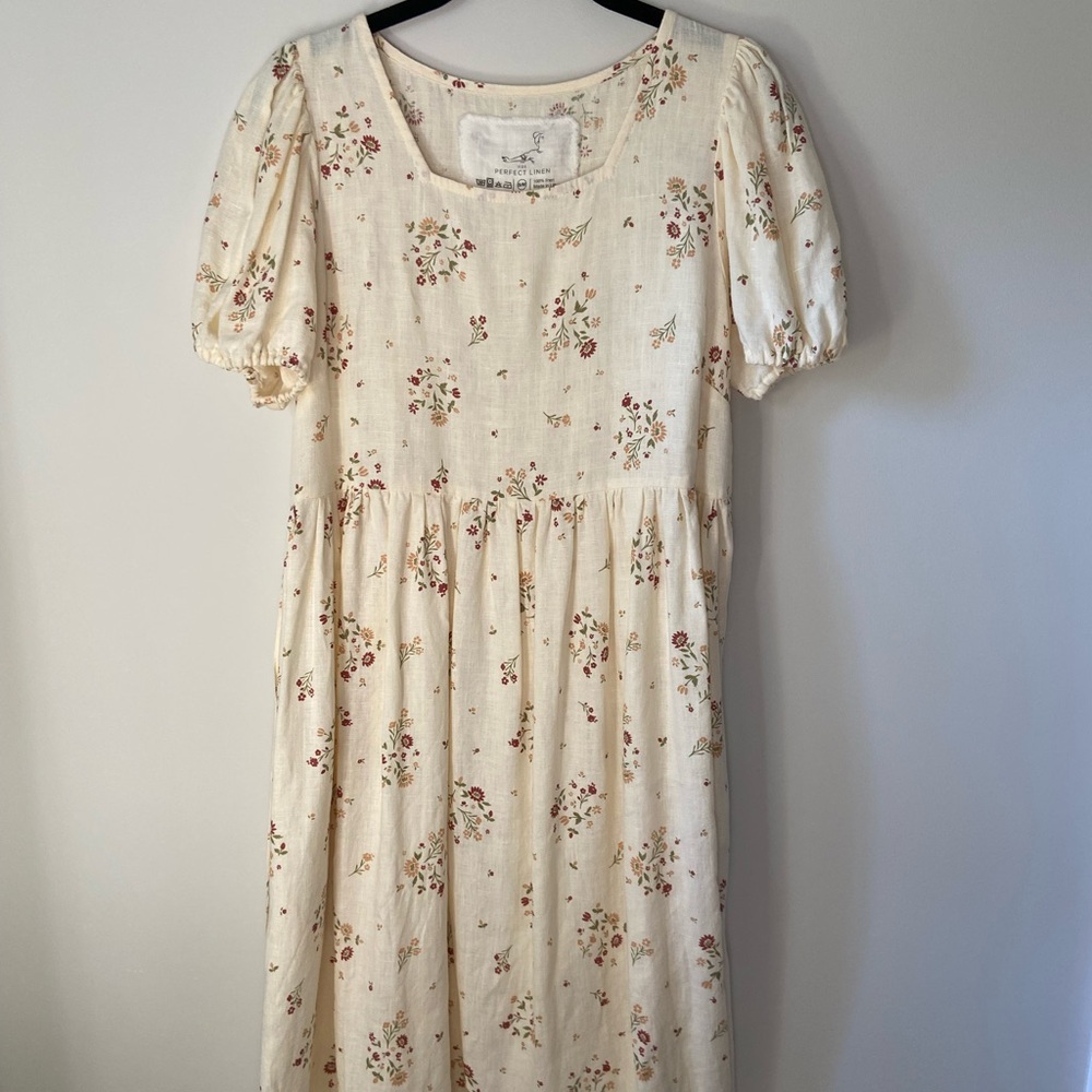 Not Perfect Linen Nora Dress